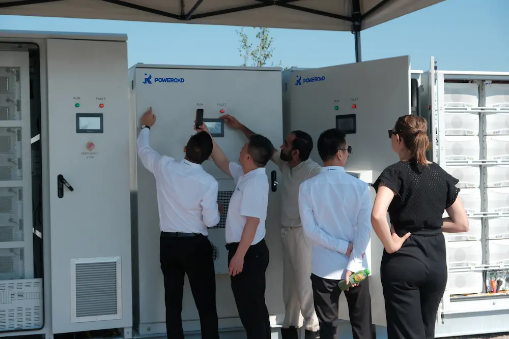 POWEROADs 1.5MW2.2MWh PVESS Project3