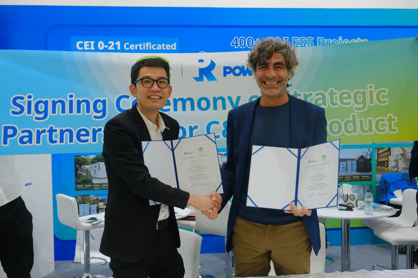 POWEROAD and NHP Announce Strategic Partnership for CI Energy Storage at K.EY Energy 2025 3