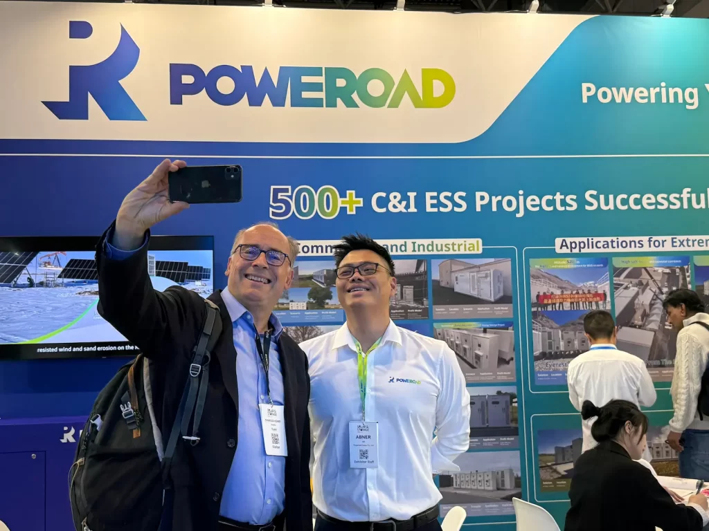 POWEROAD Showcased Advanced Energy Storage at Solar Storage Live UK 2025 3