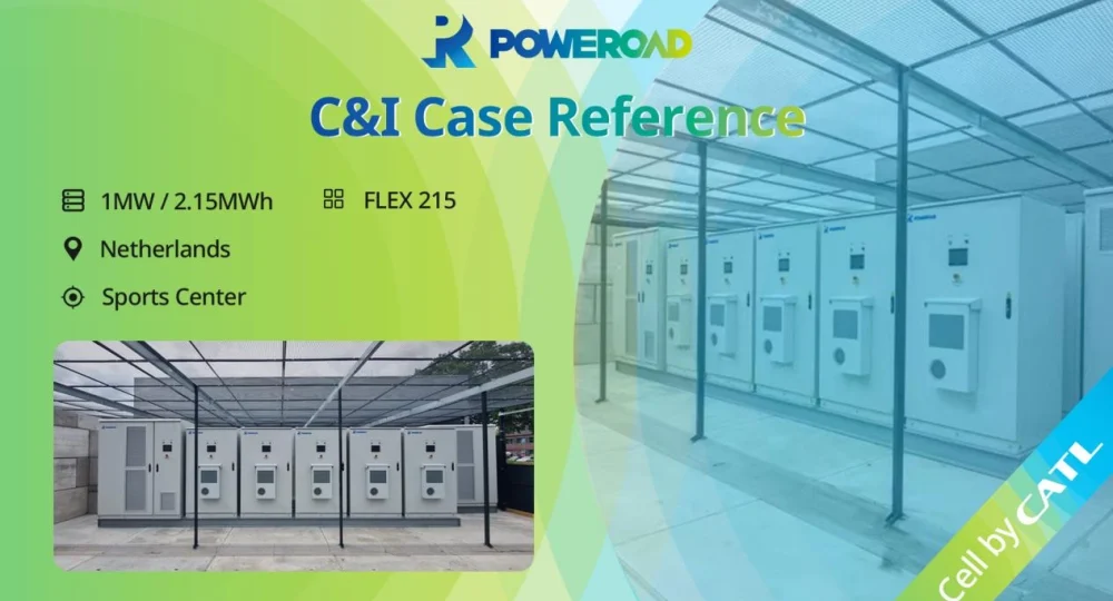 Enhancing Sustainability with POWEROADs ESS Solution at a Dutch Sports Center