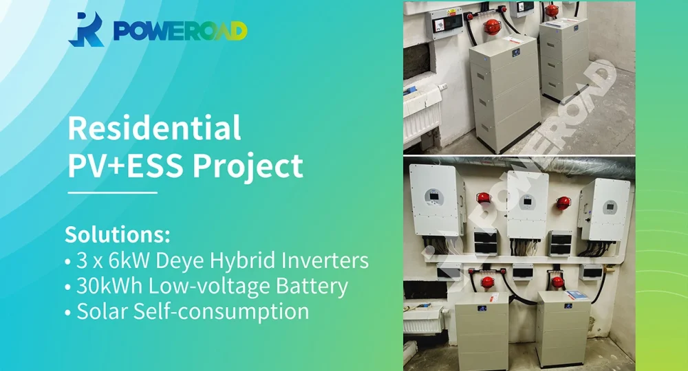 POWEROAD Case Study PV ESS Household Project in The Czech Republic