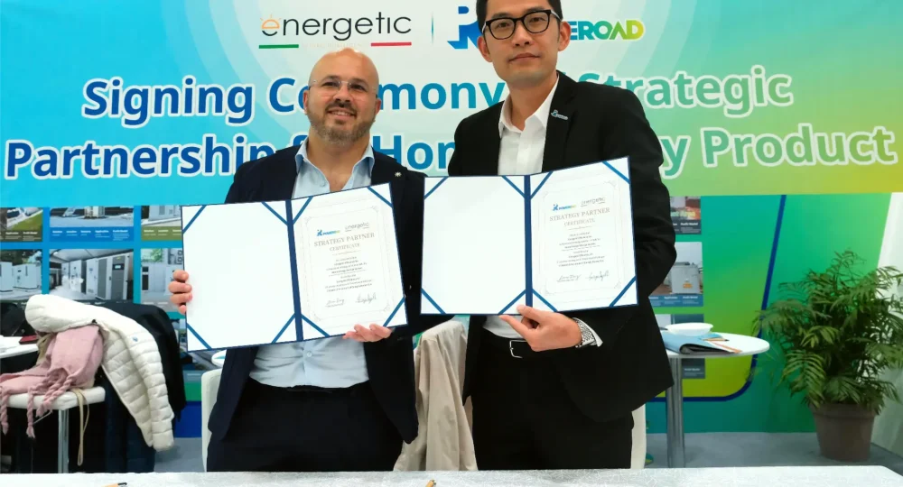 POWEROAD and ENERGETIC Sign Strategic Partnership for Home Energy Product 2